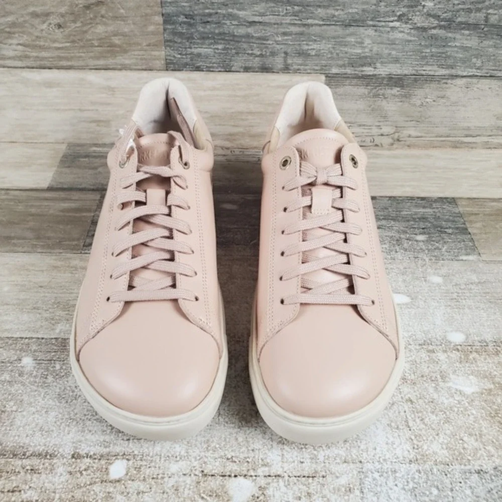 Birkenstock Bend Low Womens Casual Shoes 10 Narrow Comfort Beige leather Sneaker